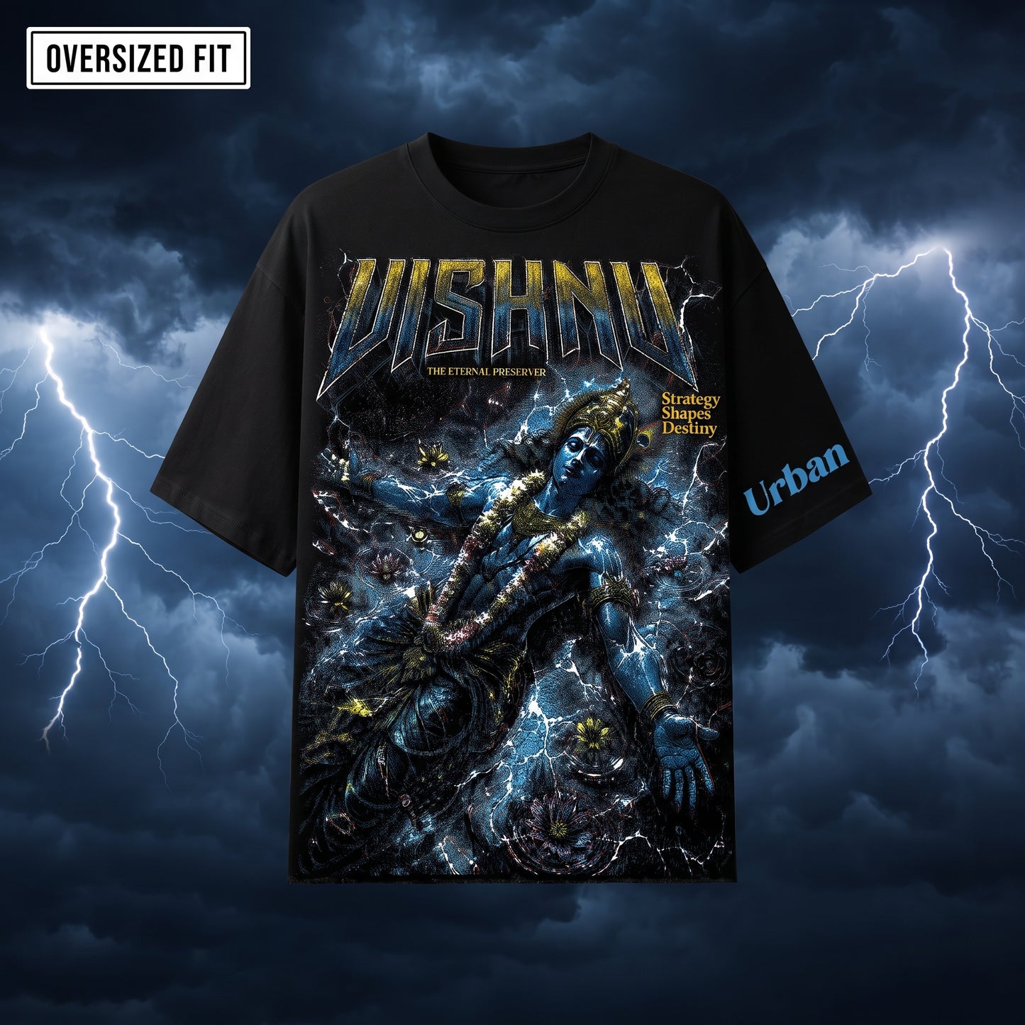 COSMOS Vishnu: Oversized Tee