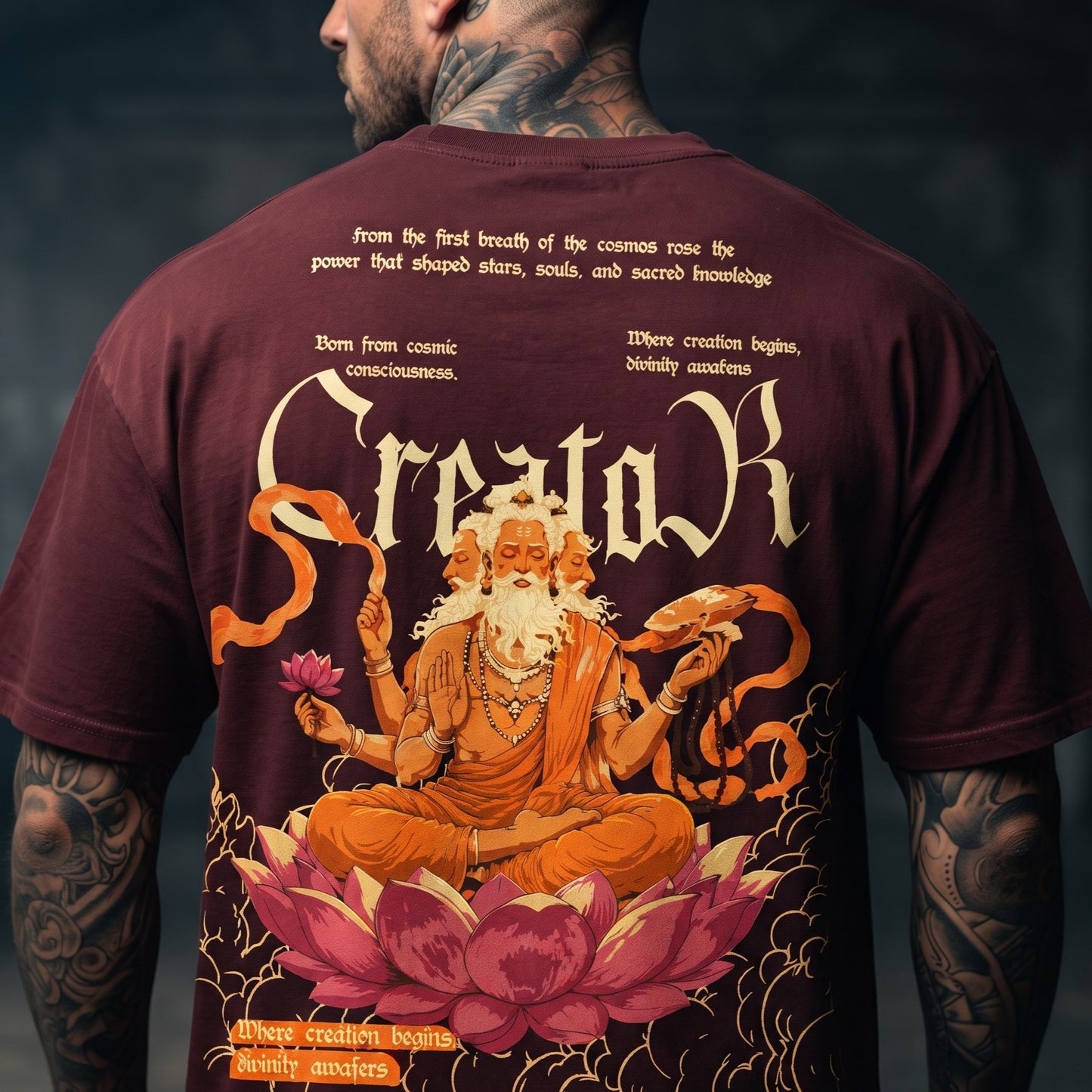 COSMOS Brahma: Oversized Tee