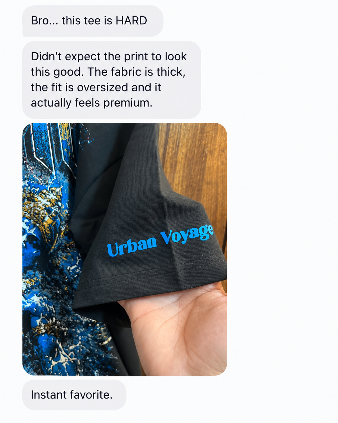 Customer DM reaction